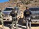 Asegura Operativo Conjunto dos pick ups con reporte de robo, un arma larga y municiones en Moris
