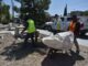 Rehabilitan plaza y calles de Zaragoza, retiran 65 toneladas de basura