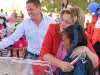 Maru Campos festeja en Delicias a las niñas y niños en su día
